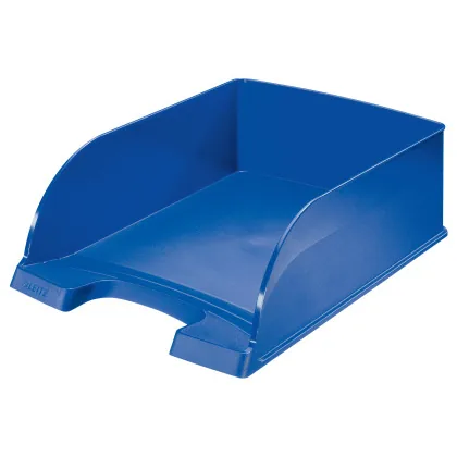 Bandeja Sobremesa Leitz Plus Jumbo Opaca Color Azul 255X357X103 MM