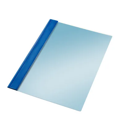 Carpeta Dossier Fastener Plastico Esselte Folio 125 Mc Color Azul Caja de 50 Unidades