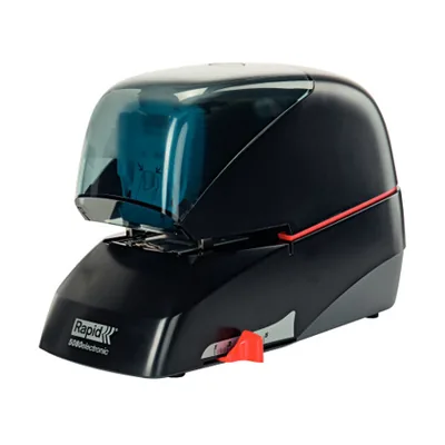 RAPID Grapadora Rapid Electrica 5080E Capacidad 80 Hojas Color Negro Usa Grapas 5080E