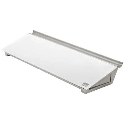 NGS Bloc de Notas Sobremesa de Cristal Nobo Diamond Blanco 6X46X15 CM