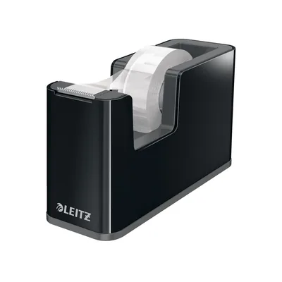 LEITZ Portarrollo Sobremesa Leitz Dual para Cintas 33 M Color Negro/antracita