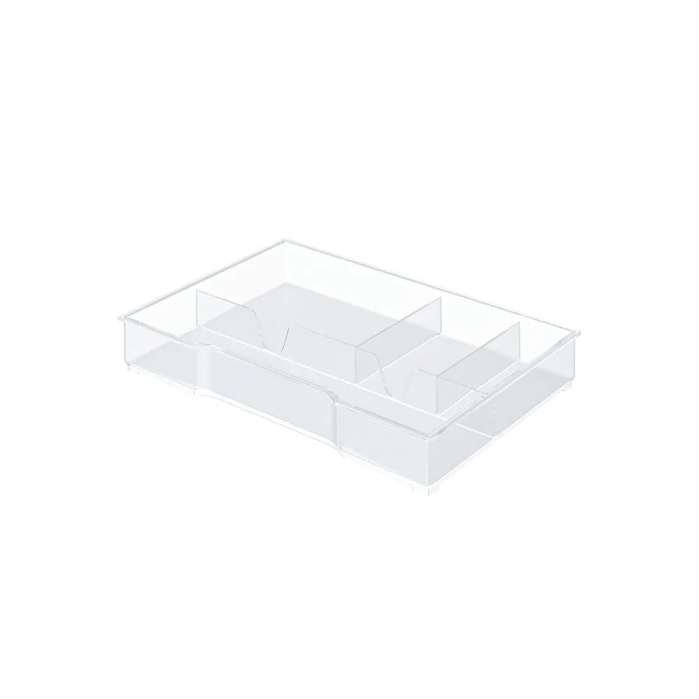 Bandeja Organizadora Leitz Wow para Bucs de Cajones Color Transparente 245X165X33 MM