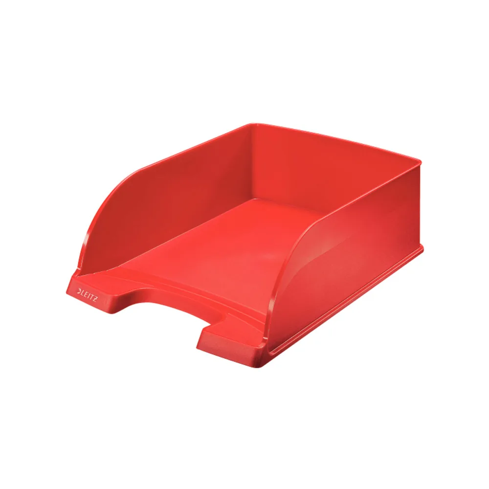 Bandeja Sobremesa Leitz Plus Jumbo Gran Capacidad Color Rojo 255X103X357 MM