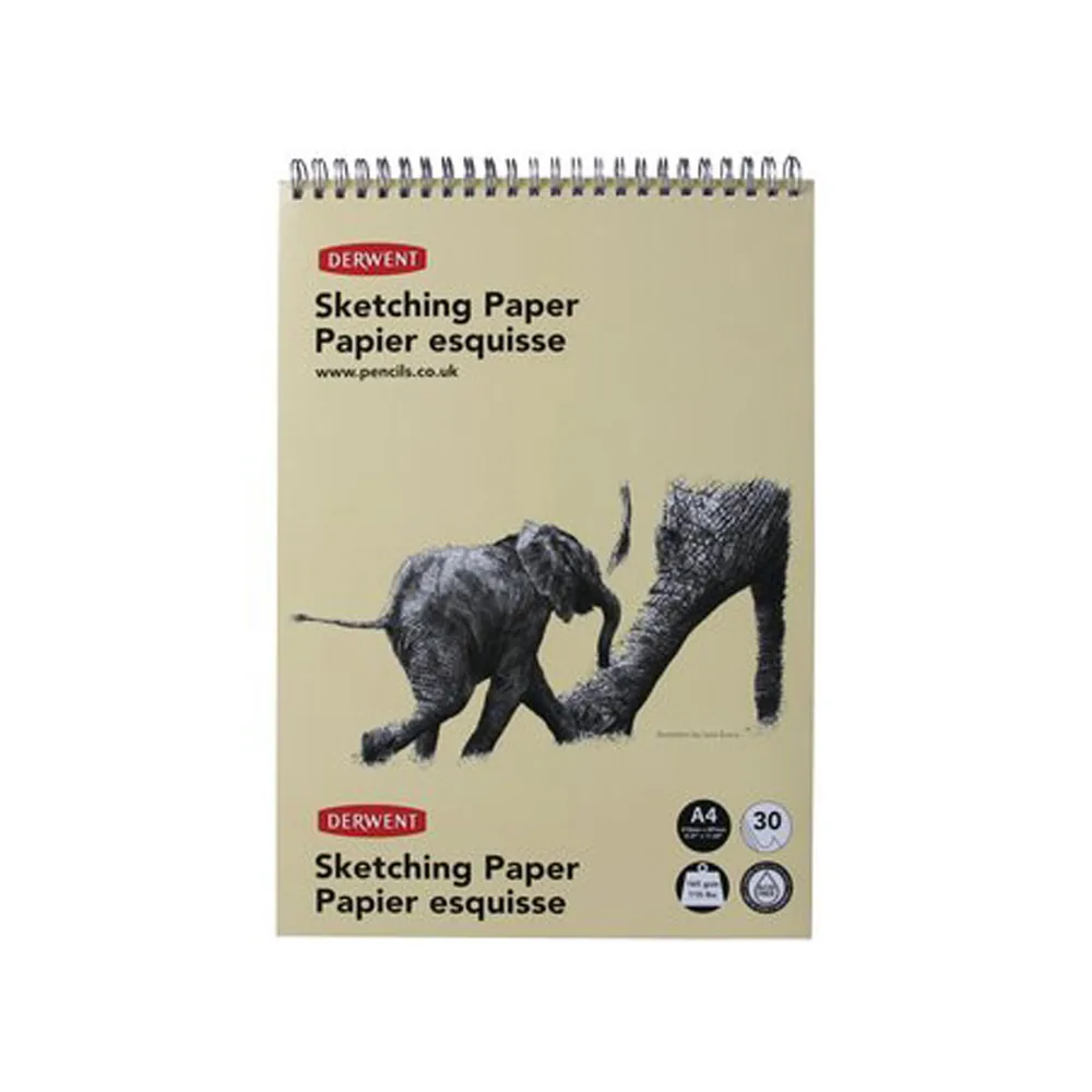 Bloc de Dibujo Esbozo Derwent DIN A4 30 Hojas 165 G