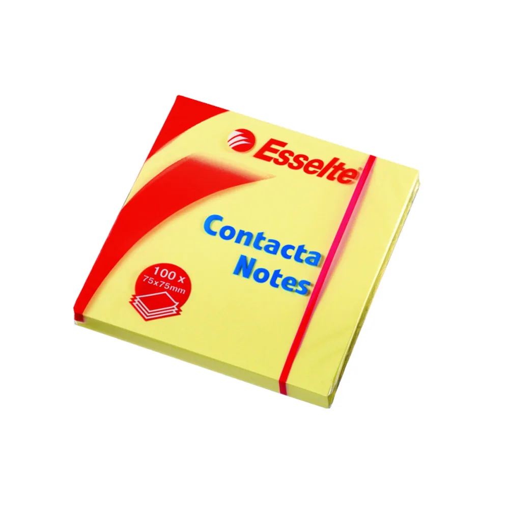 Bloc de Notas Adhesivas Quita y Pon Esselte 75X75 MM con 100 Hojas