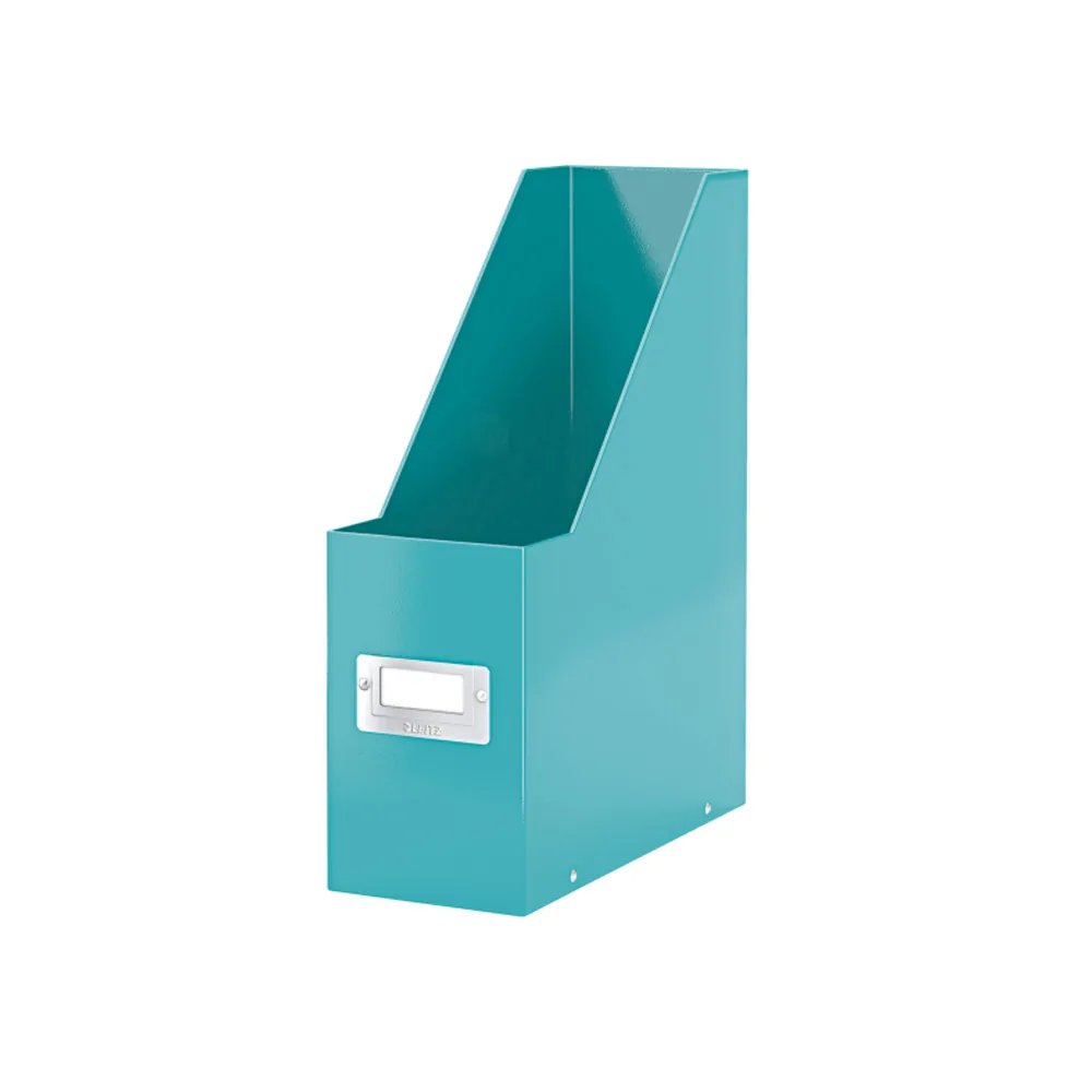 Revistero Leitz Click & Store Carton Forrado Color Turquesa 103X170X235 MM