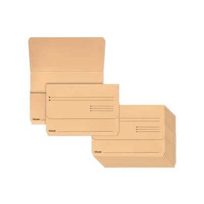ESSELTE Subcarpeta Cartulina Esselte Pocket Folio Color Beig 275 GR