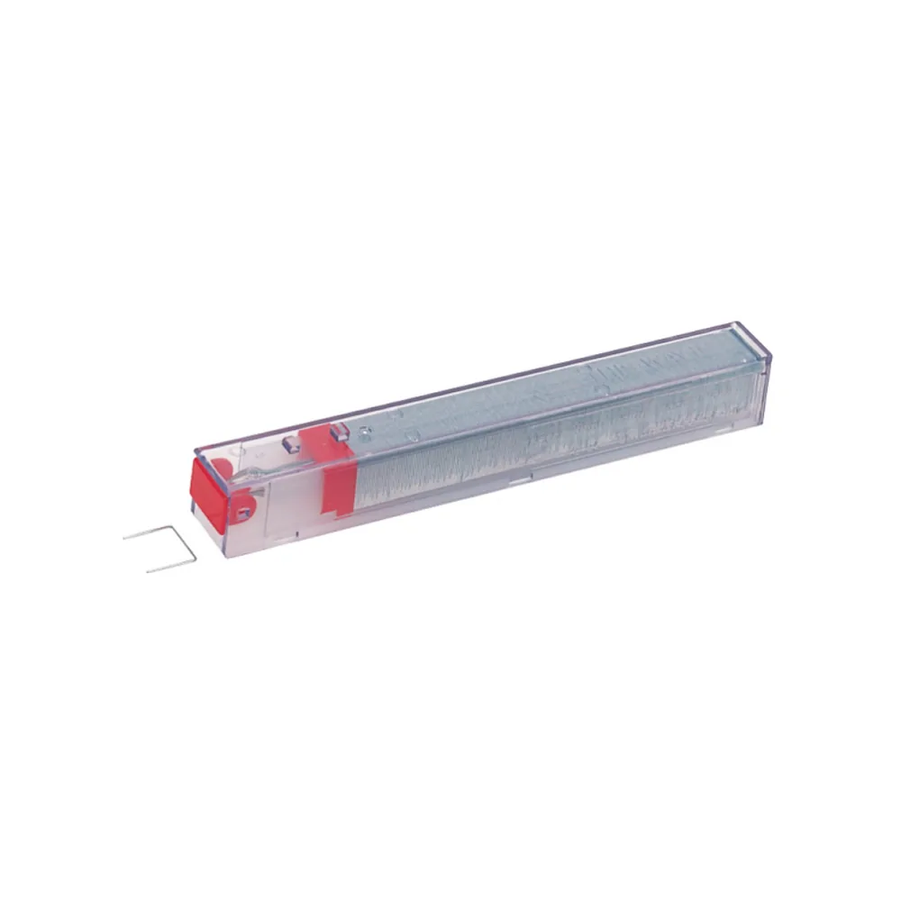 Grapas Leitz K12 Galvanizadas Rojo Caja de 5 Cartuchos