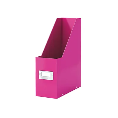 LEITZ Revistero Leitz Click&store Carton Plastificadora Color Fucsia 103X330X253 MM