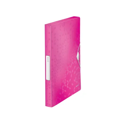 LEITZ Carpeta Proyectos Leitz Wow Polipropileno Lomo 30 MM DIN A4 Color Fucsia