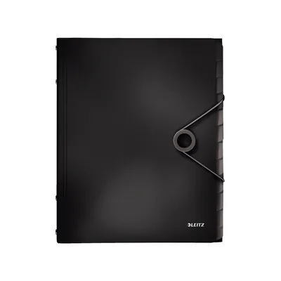 LEITZ Carpeta Clasificadora Leitz Solid Polipropileno 12 Separadores DIN A4 Color Negro
