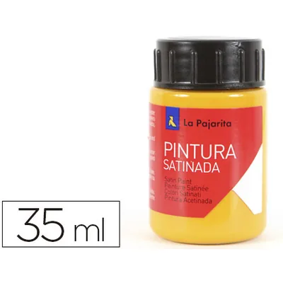 LA PAJARITA Pintura Latex la Pajarita Amarillo Medio 35 ML