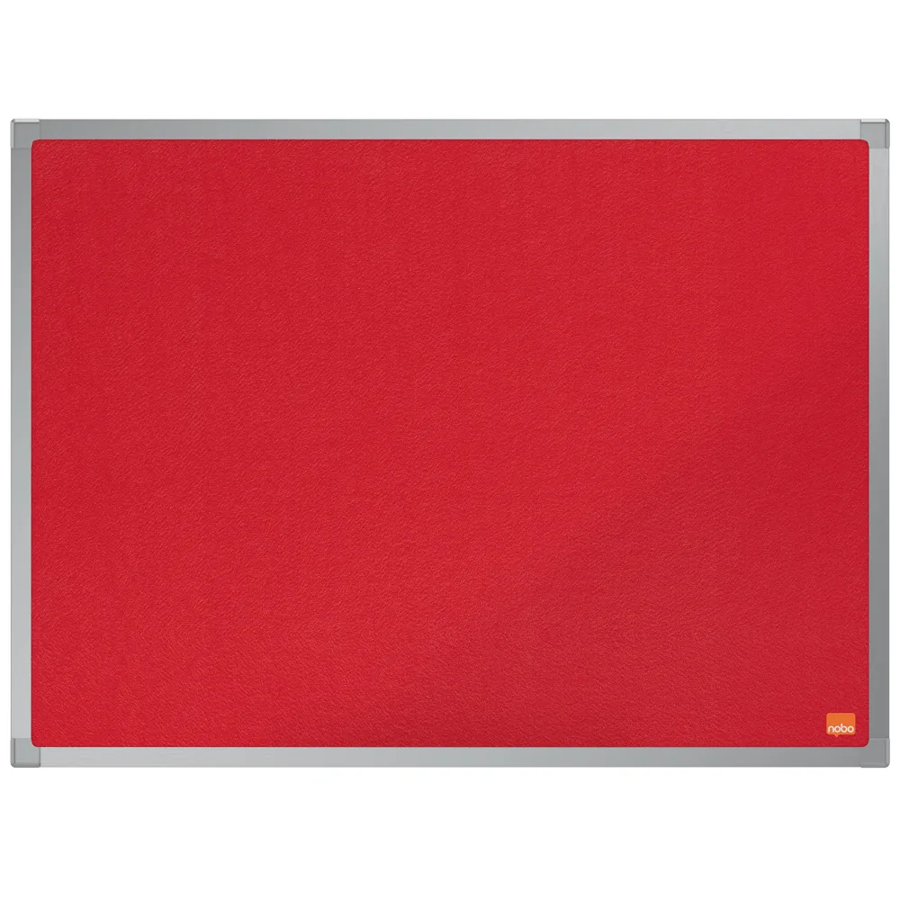 Tablero de Anuncios Nobo Essence Fieltro Rojo 600X450 MM