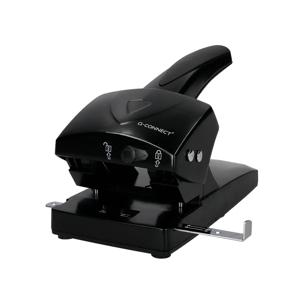 Taladrador Q-Connect KF01237 Negro Abertura 6,5 MM Capacidad 65 Hojas