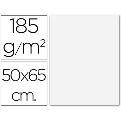 GUARRO Cartulina Guarro Blanca 50X65 CM 185 GR