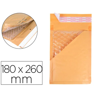 Q-CONNECT Sobre Burbujas Crema Q-Connect D/1 180 X 260 MM