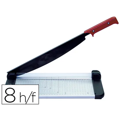 MOR Cizalla M+r Metalica 6432 de Palanca de 32 CM con Base de Aluminio
