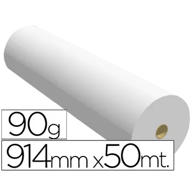 SPRINTJET Papel Reprografia para Plotter 914MMX50MT 90 G Impresion Ink-jet