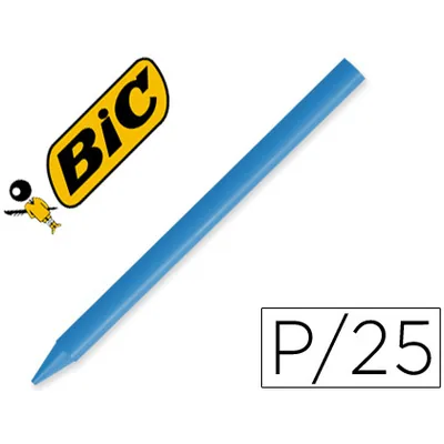 PLASTIDECOR Lapices Plastidecor Unicolor Azul CLARO-29 Caja con 25 Lapices