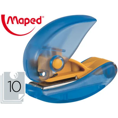 MAPED Taladrador Perforette Maped 1 Taladro Capacidad 10 Hojas Unidad