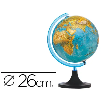 Globo Terraqueo con Luz Modelo ELITE/2 Diametro 26 CM