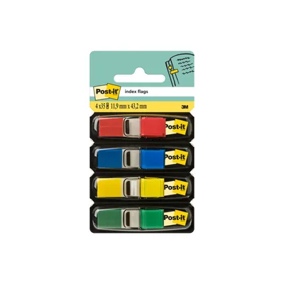 POST-IT Banderitas Separadoras 683-4 Dispensador 4 Colores