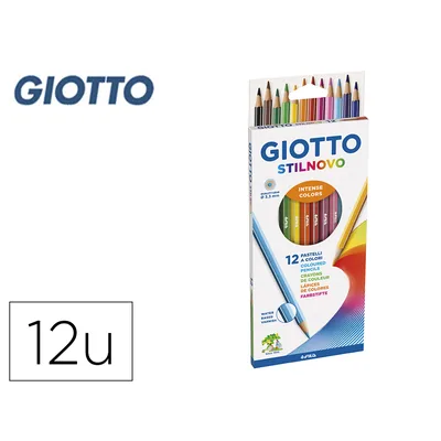 GIOTTO Lapices de Colores Giotto Stilnovo 12 Colores Unidad