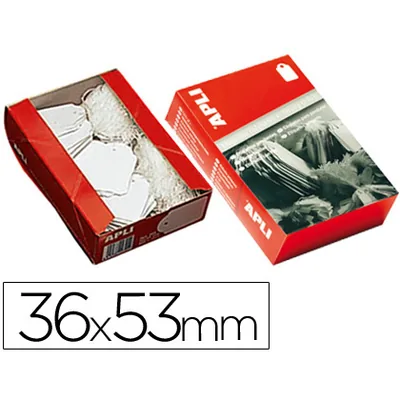 APLI Etiquetas Colgantes Apli 392 36X53 MM Caja de 500 Unidades