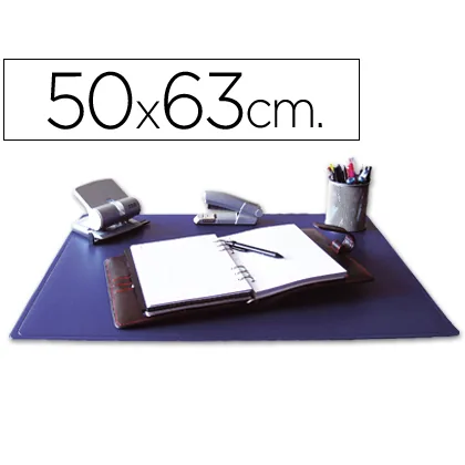 Vade Sobremesa Q-Connect Azul Polipropileno Azul 50X63 CM