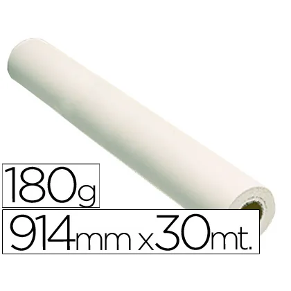 Papel Reprografia Glossy 205 G para Plotter Papel Fotografico Brillo 914X30 M 2880 Dpi