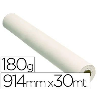 SPRINTJET Papel Reprografia Glossy 205 G para Plotter Papel Fotografico Brillo 914X30 M 2880 Dpi