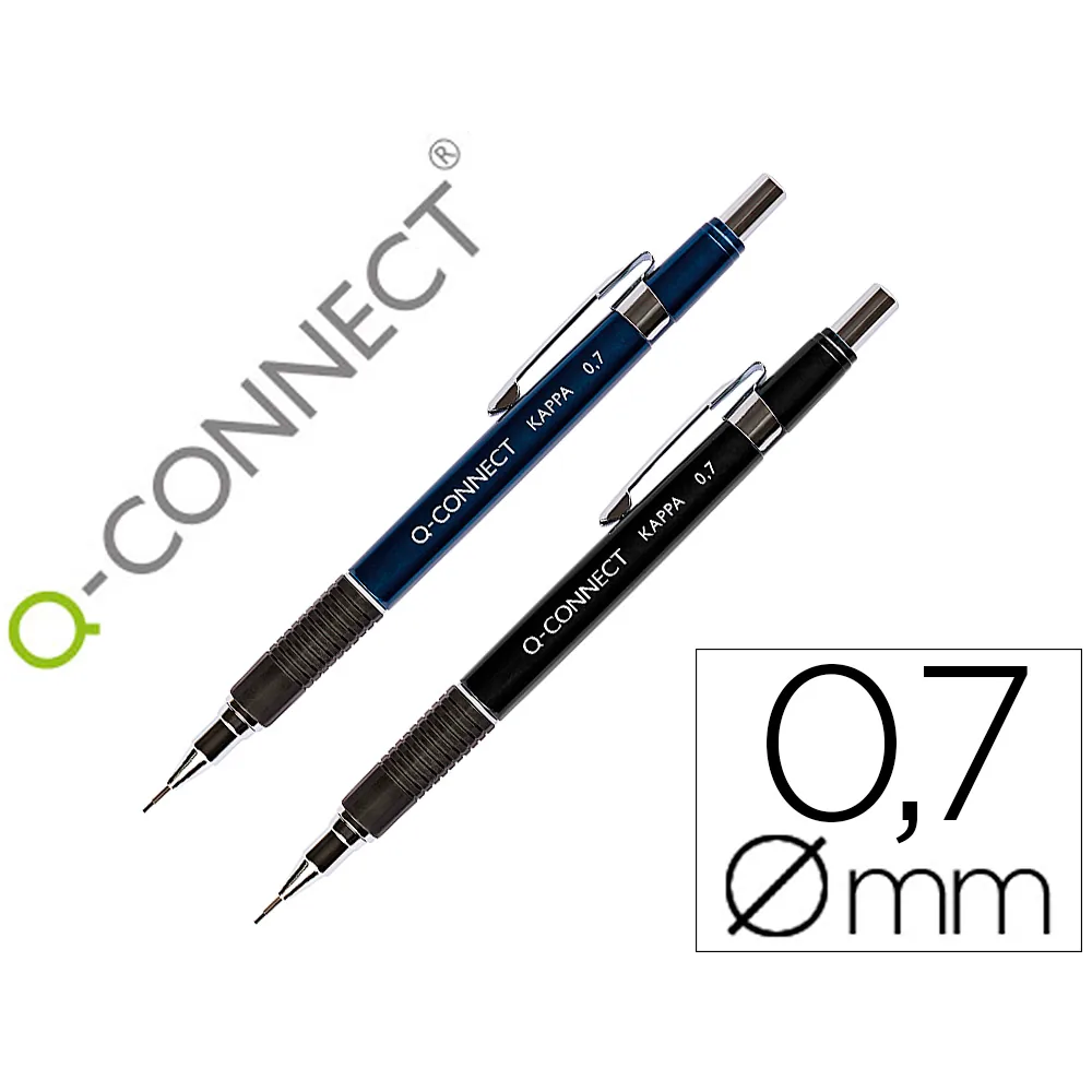 Portaminas Q-Connect Kappa 0,7 MM Sujecion de Caucho