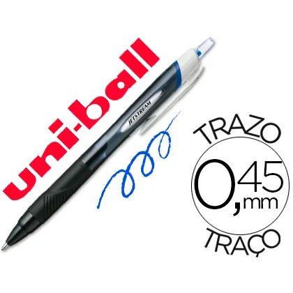Boligrafo Uni-ball Jet Stream Sport SXN-150E Tinta Hibrida Azul
