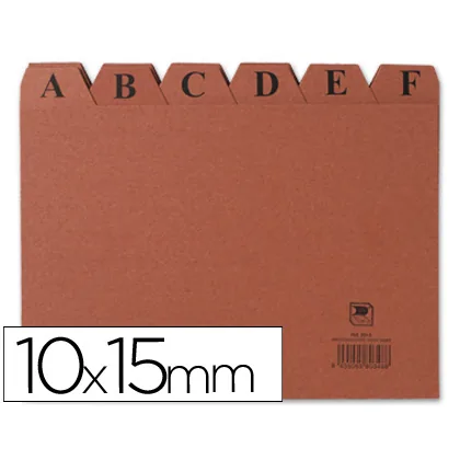 Indice Fichero Carton Nº3 100X150 MM