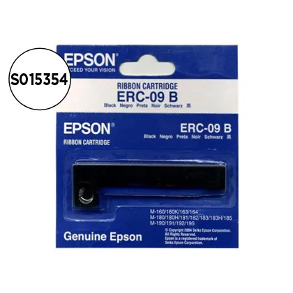 Cinta Impresora Epson ERC-09B Negra M-160 163 164 180 180H 181 182 183 185 190 191 192 195
