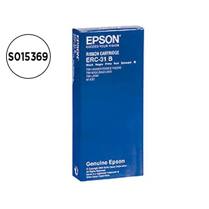 Cinta Impresora Epson ERC-31B Negra M-930 TM-930 930II 950 U950 U925 H5000 U590