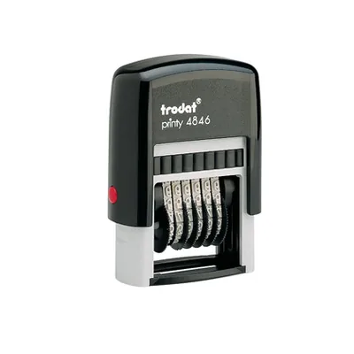TRODAT Numerador Trodat Manual 6 Bandas 4 MM