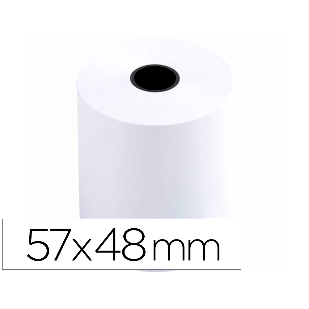 Rollo Sumadora Q-Connect Termico 57 MM Ancho X 48 MM Diametro Sin Bisfenol a