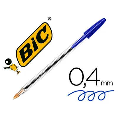 BIC Boligrafo Bic Cristal Original Tinta Azul Bolsa de 5 Unidades