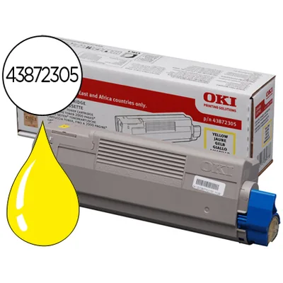 OKI Toner Oki C5650/5750 Amarillo 2000 Pag Type C11