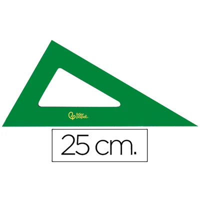 LIDERPAPEL Cartabon Liderpapel 25 CM Acrilico Verde