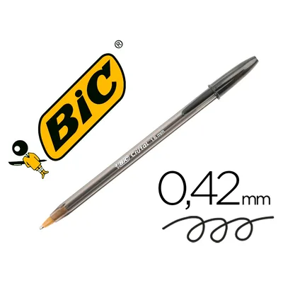 BIC Boligrafo Bic Cristal X-large Tinta Negro 1,6 MM