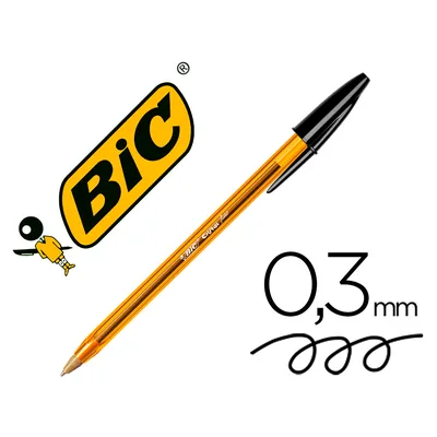 BIC Boligrafo Bic Cristal Punta Fina Negro