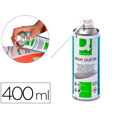 Q-CONNECT Aire a Presion Q-Connect para Limpieza General Bote de 400 ML