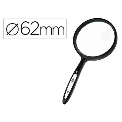 Q-CONNECT Lupa Q-Connect Cristal Bifocal 62 MM Mango Curvo