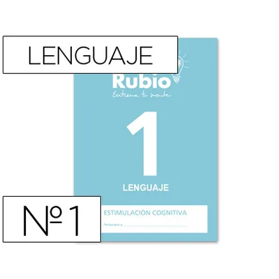 RUBIO Cuaderno Rubio Entrena Tu Mente Estimulacion Cognitiva Lenguaje 1