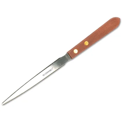 Abrecartas Q-Connect con Mango de Madera Longitud 215 MM