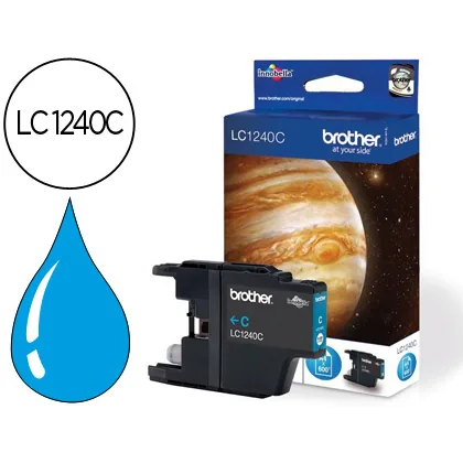 Ink-jet Brother LC-1240C Cian -600PAG- MFC-J6510DW MFC-J6710DW MFC-J6910DW