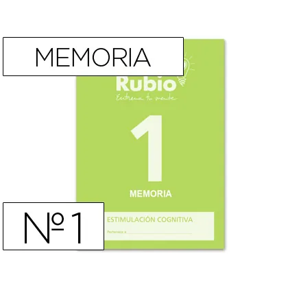Cuaderno Rubio Entrena Tu Mente Estimulacion Cognitiva Memoria 1