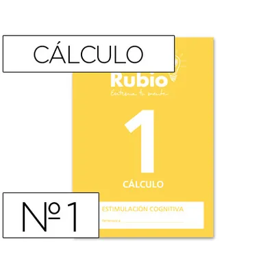 RUBIO Cuaderno Rubio Entrena Tu Mente Estimulacion Cognitiva Calculo 1